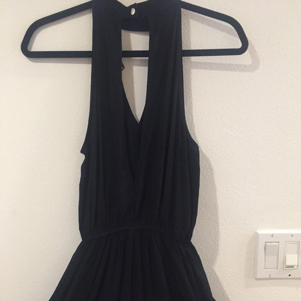 Brand new Aqua black short-length romper
